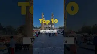 Hyderabad Top 10 Tourist Places to Visit ⭐️ #shorts #travel