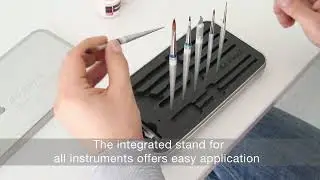 CERAMIC ZIRCON &eacute; composta por instrumentos projetados nos m&iacute;nimos detalhes revestimento cer&acirc;mico
