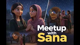Meetup with Sana | Emotional Village Vlog | Soni AI Vlogs