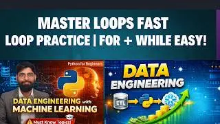 Master Python Loops  | Practice Questions (for & while)