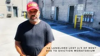 Virginia Landlord Loses Most Of His Rental Income Due To Eviction Moratorium