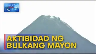 Crater glow, naobserbahan sa tuktok ng Mayon Volcano  | Sa Totoo Lang