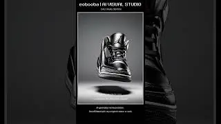 Nike Air Jordan 3 Black Cement | AI Reimagined Kicks | eobooba studio#AIReimagined #SneakerArt