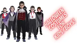 Count Dracula Gothic Vampire Halloween Costumes For Kids boys