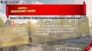 Does The White Tulip Hostel Amsterdam have a bar?