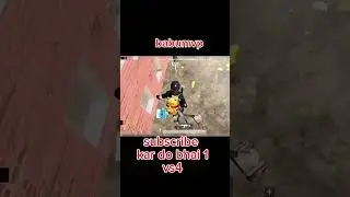 #pubgmobile1vs4 😅😂 #bgmi