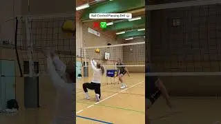 How to improve passing control 🏐