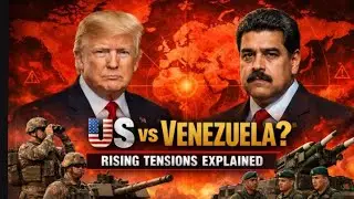 US🇬🇧VS VENEZUELA?☹️  RISING TENSION EXPLAINED #venezuela #us #geopolitics 