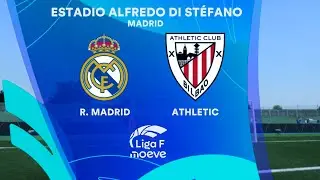 🔴 Real Madrid Women vs Athletic Club Women | Liga F Live Simulation | EA FC 26 ⚽