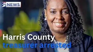 Harris County treasurer arrested, accused of breaking into car