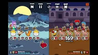 Insane puppy pack play in Super Auto Pets tournament
