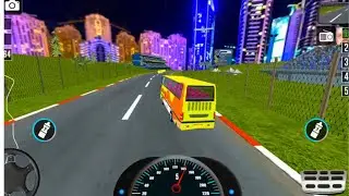 Euro Coach Bus Simulator #10 - Real hill Bus Driving - Android Gameplay