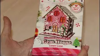 ダイヤモンドアートクラブのチラ見せ！🎄キャンディケインジェムハウス！！！🎄まさに魔法！！