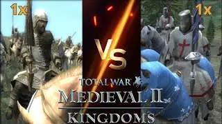 Can Christ Knights Beat Knights Templar in Medieval 2: Total War Kingdoms?