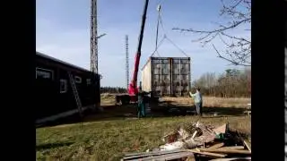 20ft shipping container relocation