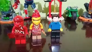 le gusta de poder de lego ninjago Kai m&iacute;nifigura dijo diego