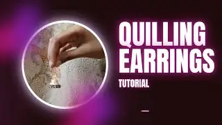 Quilling Earrings ✨ #quillingart #jewlerry #diy 