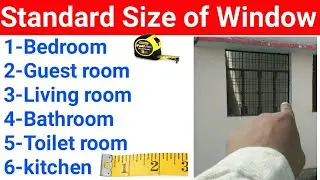 standard size of window | bedroom window size, kitchen window size, living room window size