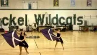 Winter Guard Solo and Ensemble 2011 (Juli and Jordan)
