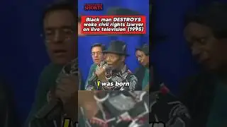&ldquo;I don&rsquo;t need no firmative action&rdquo; -Black man DESTROYS victimhood mentally on live television (1995)