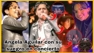 Christian Nodal Triunfa con Ángela Aguilar en Santiago de Chile, Bailan, Se lanzan besos y Cantan