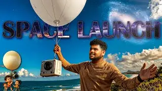 We Sent Our Channel Logo to SPACE 🌍 | First Time Ever in Tamil YouTube🚀 #outoffocus