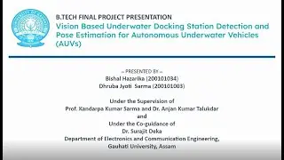 Vision Based Underwater Docking Station Detection and Pose Estimation for Autonomous Underwater Vehi