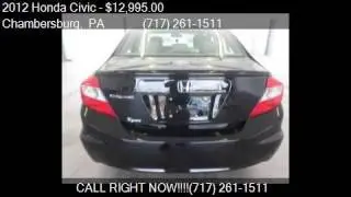 2012 Honda Civic EX 4dr Sedan for sale in Chambersburg, PA 1
