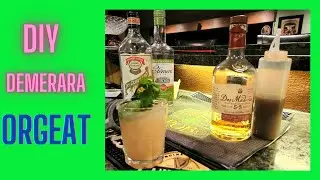 DIY Demerara Orgeat Syrup | It's all about the Cocktail | Ray O'Brien | cocktails at home