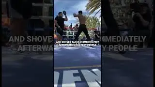 🤔EPIC MUST WATCH VIDEO FOOTAGE RYAN GARCIA NO ENERGY WORKOUT & THEN EATS TACOS IMMEDIATELY AFTER !