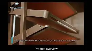 Rigwell 12 Layer 360&deg; Rotating Shoe Rack for Modular Wardrobe MODEL- RL-WB-RTSHRACK #modularwardrobe