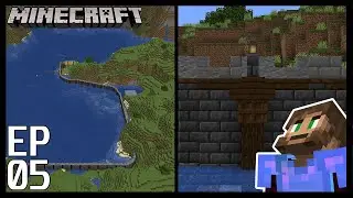 City Wall on the Lake | Minecraft 1.18 Survival | Let's Play S2: Ep5