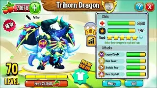 Dragon City: Trihorn Dragon, NEW LEGENDARY | EXCLUSIVE DRAGON 2020! 😱