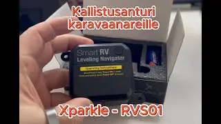 Xparkle RVS01 - Kaltevuusanturi karavaanareille