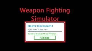 [Update 8] Best Achievement for F2P - in Weapon Fighting Simulator
