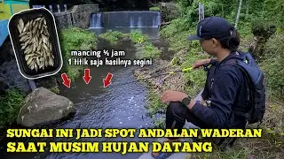 🍃 SUNGAI INI JADI SPOT ANDALAN WADERAN 💥 SAAT MUSIM HUJAN MULAI DATANG ‼️