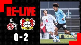 RE-LIVE: 1. FC Köln U19 🆚 Bayer 04 Leverkusen U19 | A-Junioren-Bundesliga, 18. Spieltag