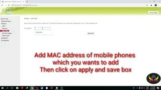 Strong Security With MAC ADDRESS | PTCL Router| Other Router| MAC Filter | Protect WiFi | Easy Trick