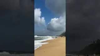 The view ❤️❤️❤️ from private beach #keralatrip #private#beachvibes
