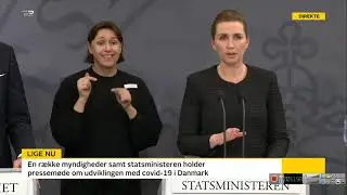 Mette Frederiksen - Coronavirus Pressem&oslash;de - 11.03.2020