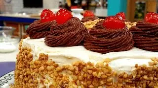 Torta imperial ruso de cacao