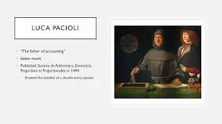 History of Accounting