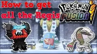 How to get REGIGIGAS, Regice, Registeel, Regirock in Pokemon Infinite Fusion