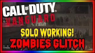 COD Vanguard Zombies: THE BEST NEW SOLO GLITCH!