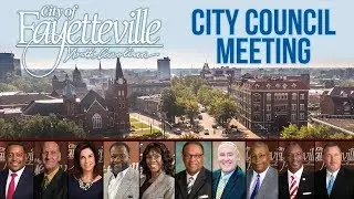 Fayetteville City Council Meeting - Dec. 11, 2017