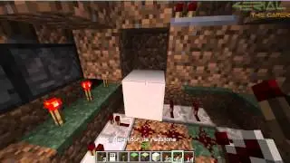 Minecraft-Defensa de la casa #1  [Muro de Lava Autom&aacute;tico]