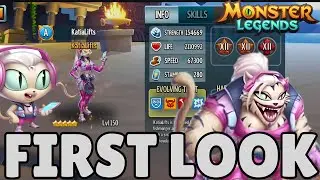 НОВЫЕ КАТИАЛЬИФТЫ ДРЕВНЕГО РОДА В MONSTER LEGENDS | ПЕРВЫЙ ВЗГЛЯД