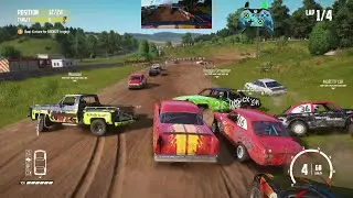 Wreckfest 25.10.22 Hotshot Rumble Race - Midwest MotoCenter Main Circuit Reverse