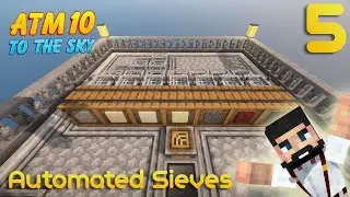 Insane Mob Farm and Max Fortune Sieve Automation - ATM10 To The Sky (5)