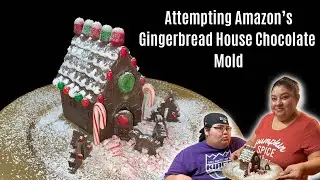 Attempting Amazon's Gingerbread House Chocolate Mold